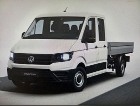 Volkswagen Crafter 35 L4 2.0 TDi 130 kW valník 7míst